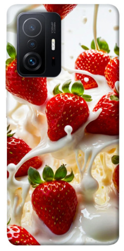 Чехол itsPrint Strawberry and cream для Xiaomi 11T / 11T Pro