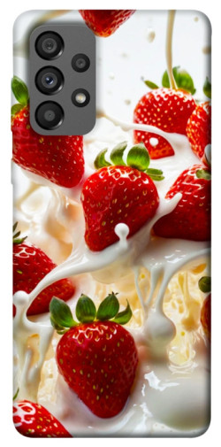Чехол itsPrint Strawberry and cream для Samsung Galaxy A73 5G