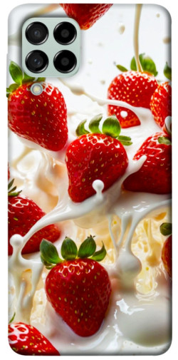 Чехол itsPrint Strawberry and cream для Samsung Galaxy M53 5G