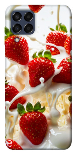 Чехол itsPrint Strawberry and cream для Samsung Galaxy M33 5G