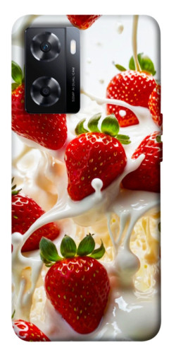 Чехол itsPrint Strawberry and cream для OnePlus Nord N20 SE