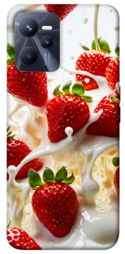 Чехол itsPrint Strawberry and cream для Realme C35