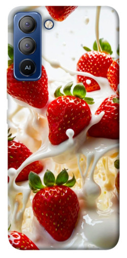 Чохол itsPrint Strawberry and cream для TECNO Pop 5 LTE