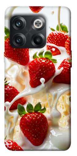 Чехол itsPrint Strawberry and cream для OnePlus 10T