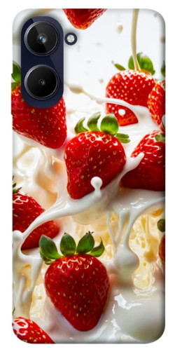 Чехол itsPrint Strawberry and cream для Realme 10 4G