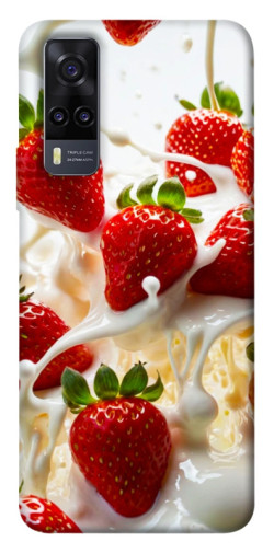 Чехол itsPrint Strawberry and cream для Vivo Y31