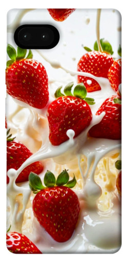 Чехол itsPrint Strawberry and cream для Google Pixel 7a