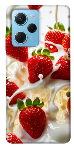 Чехол itsPrint Strawberry and cream для Xiaomi Poco X5 Pro 5G