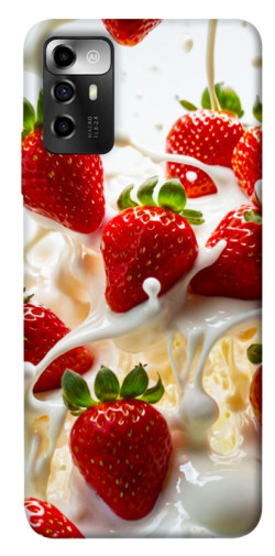 Чехол itsPrint Strawberry and cream для ZTE Blade A72