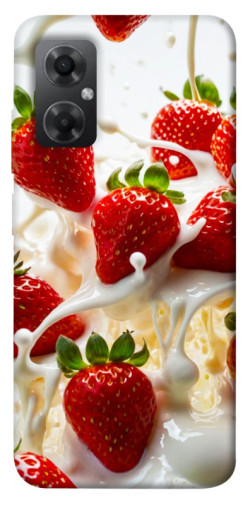 Чехол itsPrint Strawberry and cream для Xiaomi Redmi Note 11R