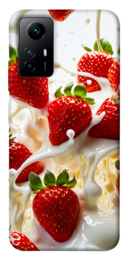 Чохол itsPrint Strawberry and cream для Xiaomi Redmi Note 12S