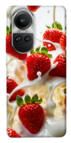Чохол itsPrint Strawberry and cream для Oppo Reno 10