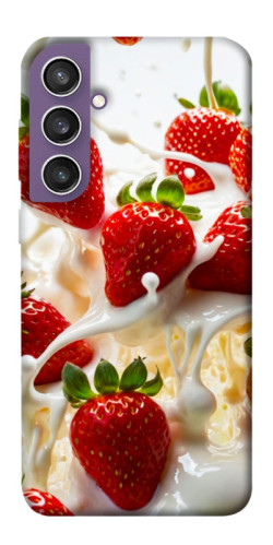 Чехол itsPrint Strawberry and cream для Samsung Galaxy S23 FE