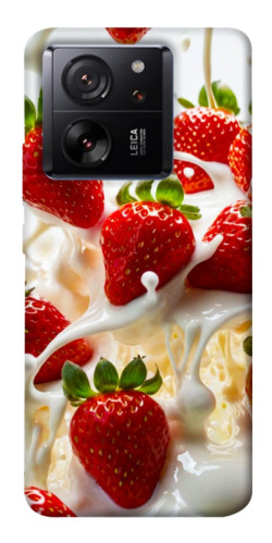 Чехол itsPrint Strawberry and cream для Xiaomi 13T