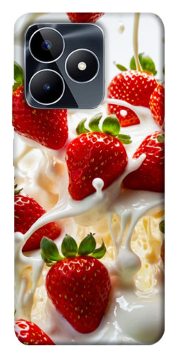 Чехол itsPrint Strawberry and cream для Realme C53
