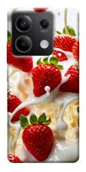 Чехол itsPrint Strawberry and cream для Xiaomi Redmi Note 13 5G