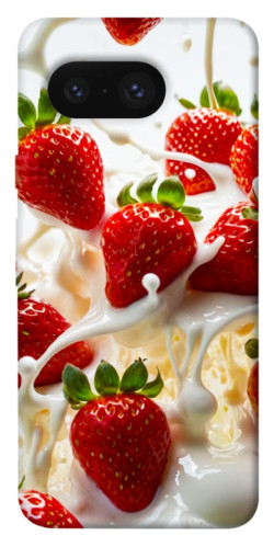 Чехол itsPrint Strawberry and cream для Google Pixel 8