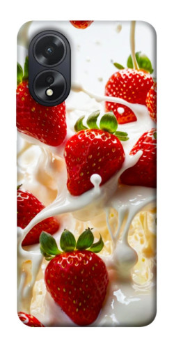 Чохол itsPrint Strawberry and cream для Oppo A38