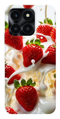 Чехол itsPrint Strawberry and cream для Huawei Honor X6a
