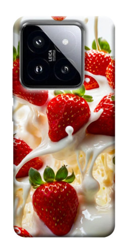 Чехол itsPrint Strawberry and cream для Xiaomi 14 Pro