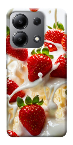 Чехол itsPrint Strawberry and cream для Xiaomi Redmi Note 13 4G