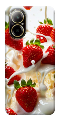 Чехол itsPrint Strawberry and cream для Realme C67 4G