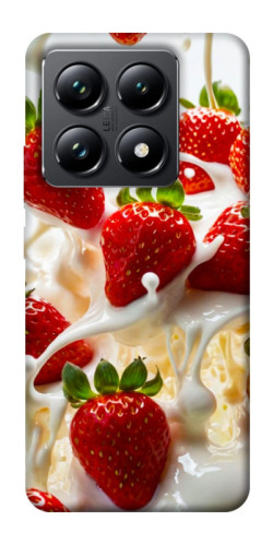 Чехол itsPrint Strawberry and cream для Xiaomi 14T Pro