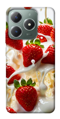 Чехол itsPrint Strawberry and cream для Realme C61 4G