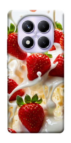 Чехол itsPrint Strawberry and cream для Xiaomi Redmi Note 14 Pro 4G