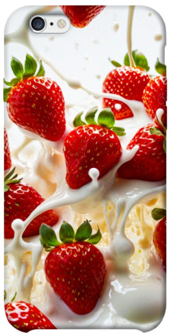 Чохол itsPrint Strawberry and cream для Apple iPhone 6/6s (4.7")