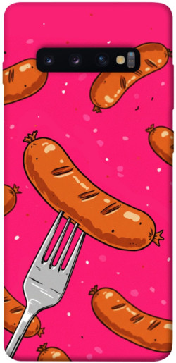 Чехол itsPrint Sausages для Samsung Galaxy S10+