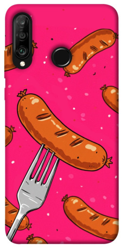 Чехол itsPrint Sausages для Huawei P30 lite