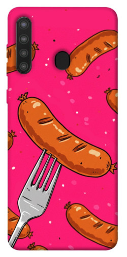 Чехол itsPrint Sausages для Samsung Galaxy A21