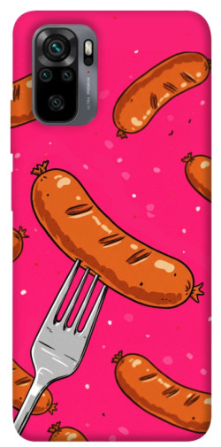 Чехол itsPrint Sausages для Xiaomi Redmi Note 10 / Note 10s