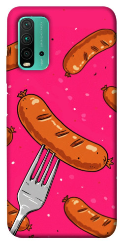 Чехол itsPrint Sausages для Xiaomi Redmi Note 9 4G / Redmi 9 Power / Redmi 9T