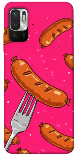 Чехол itsPrint Sausages для Xiaomi Redmi Note 10 5G