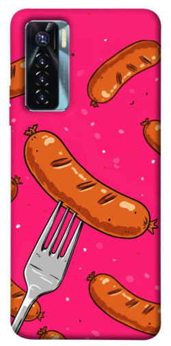 Чехол itsPrint Sausages для TECNO Camon 17 Pro