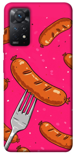 Чехол itsPrint Sausages для Xiaomi Redmi Note 11 Pro 4G/5G