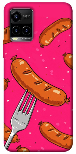 Чехол itsPrint Sausages для Vivo Y21 / Y33s