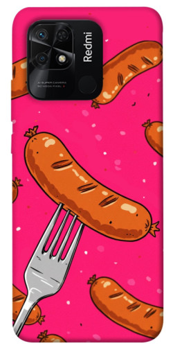 Чехол itsPrint Sausages для Xiaomi Redmi 10C