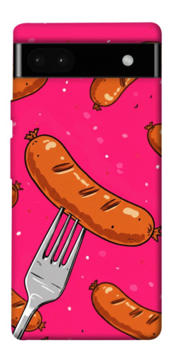 Чехол itsPrint Sausages для Google Pixel 6a
