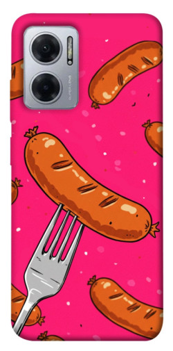 Чехол itsPrint Sausages для Xiaomi Redmi Note 11E