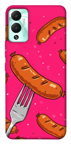 Чехол itsPrint Sausages для Infinix Hot 12 Play