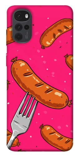 Чехол itsPrint Sausages для Motorola Moto G22