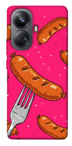 Чехол itsPrint Sausages для Realme 10 Pro+