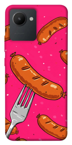 Чехол itsPrint Sausages для Realme C30s