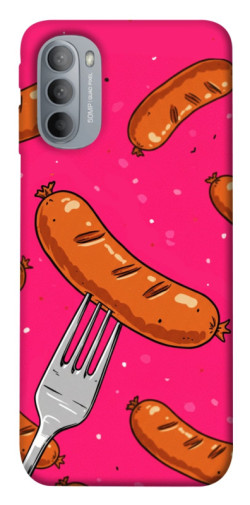 Чехол itsPrint Sausages для Motorola Moto G31