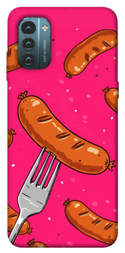 Чехол itsPrint Sausages для Nokia G21