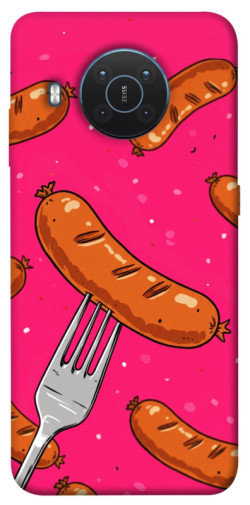 Чехол itsPrint Sausages для Nokia X10 / X20