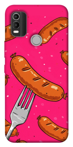Чехол itsPrint Sausages для Nokia C21 Plus
